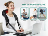 Shiatsu Neck and Back Massager, Back Massager with Heat for Pain Relief