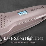 Wet to Straight Hair Straightener Flat Iron, 450°F High Heat,