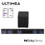 M60 Boom 5.1ch Soundbar w/ Dolby Atmos, 5.25" Wired Subwoofer