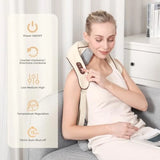 4D Deep Cordless Neck Massager Pillow Leg and Back Pain Relief for Men