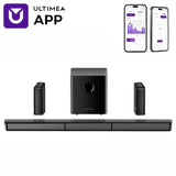 ULTIMEA 410W 7.1ch Soundbar with Wireless Subwoofer & 2 Surround Speakers