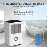 [New Arrival, Free Shipping!]30 Pints Dehumidifier for Home and Basements