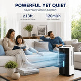 Portable air conditioner, evaporative cooler w/ 1700ml water tank for bedroom