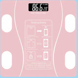 Body Fat Scale Smart Wireless Digital Bathroom Weight Scale Body Composition Analyzer With Smartphone