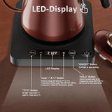Smart Gooseneck Electric Kettle 1.0L with Temp Control and Keep Warm