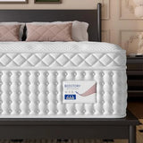 14 Inch Firm Hybrid Mattress for Bedroom Use, Premium Foam and Pocketed Coils