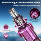 2025 Rechargeable Nose and Ear Hair Trimmer with LED Dispaly for Women Men4 in 1 Painless Eyebrow Facial Hair Trimmer with Powe