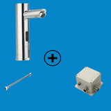 Auto Sensor Kitchen Faucet Hands-free Sink Mixer Durable Alloy Touchless Faucet for Bathroom