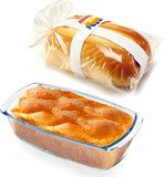 Glass Loaf Pans for Baking Bread with Lids 2 Set - 1.9 Qt, Oven & Dishwasher Safe