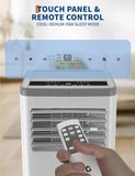 Portable AC Unit 8,000 BTU Air Conditioner For Room Up to 350 Sq.Ft. 3-In-1