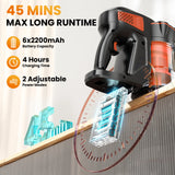 INSE V770 Cordless Stick Vacuum Cleaner, 25Kpa 6-in-1 Handheld Vacuum