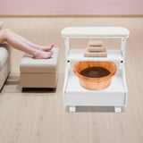 Foot Rest Pedicure Manicure Funiture Salon Nail Foot Trolley Cart Manicure Pedicur