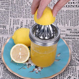 Stainless Steel Citrus Reamer Manual Citrus Juicer Citrus Lemon Juice Squeezer for maso