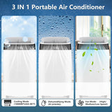 10000 BTU Portable AC Unit 3-in-1 Cooling/Fan/Dehumidifier with Remote