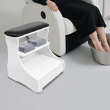 Foot Bath Stool Foot Rest Pedicure Manicure Funiture Trolley Footbath