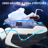 4d zero gravity Automatic Heating Massage Chair Bluetooth Music w/ Airbag