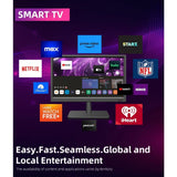 Feihe 15.6' HD 1080P LED Smart TV w/ ATSC Tuner/HDMI/USB/AV for Kitchen