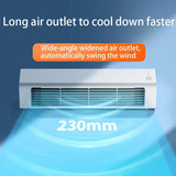 3000mAh Tower Fan Wall Mounted Leafless Fan 3 Mode Silent for Home Office