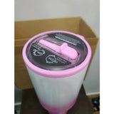 Hydro - Jug Traveler - 32 Oz Candy Coated With Handle and Flip Straw Tumbler