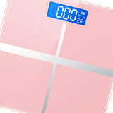 High Accuraty Thickened Tempered Glass Automatic Bathroom Digital Weighing Scale, Body Fat Scale with