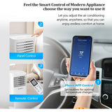 Smart 10000 BTU Portable AC with Remote 3-in-1 Cooler, Dehumidifier & Fan