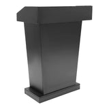 Wooden Podium Sturdy Durable Naturally Church Pulpit Height 37.5" For Classroom Church & Office