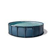 18ft X 52in UltraLuxe Premium Swimming Pool Set with Dual Sand Filter Pump