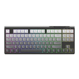 MAMBASNAKE x FREEWOLF M87 75% Wireless Membrane Keyboard  Silent Rainbow Backlit Bluetooth