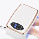 380W High-Power With Hand Pillow  Nail Art Machine  90LEDS UV LED Lamp For Nail Manicure  Professional