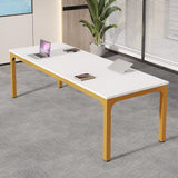 Large 6.5ft Office Conference Table, 78.74 W x 27.56 D, Ideal for Seminars