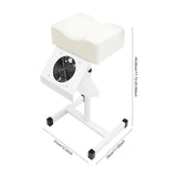 Professional Pedicure Stool w/Dust Cleaning Fan Nail Bench Manicure Chair Beauty Salon