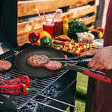 HANSMART 12In Pre-Seasoned Lightweight Cast Iron Skillet