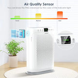 Home air purifier for large rooms up to 2400 sq.ft, H13 HEPA filter