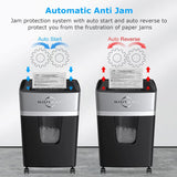Micro Cut Paper Shredder 12 Sheet, P-4 High Security, 55 dB Ultra-Quiet