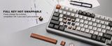 YUNZII B75 PRO 82-Key Wireless Mechanical Gaming Keyboard