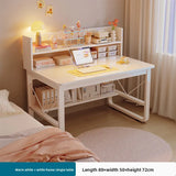 New Model Desk Bookshelf Integrated Student Writing Desk Simple Office Desk