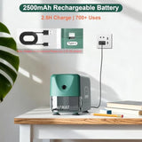 Electric Pencil Sharpener Cordless and Rechargeable Heavy Duty Classroom Pencil Sharpeners