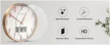 TIMESS Luminous Voice-activated Wall Clock, 14' Silent Battery Powered