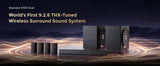 9.2.6ch THX-Tuned Wireless Surround Sound System Soundbar w/Dolby Atmos