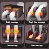 Electric Massage Mattress For Neck Back Foot Full Body Pain Stress Relief