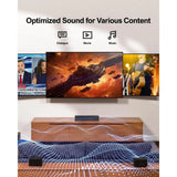 5.1 Channel 320W Soundbar with Adjustable Speakers and Subwoofer