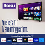 Westinghouse Roku 40 Inch 1080P FHD Smart TV with Wi-Fi Connectivity