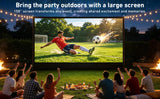 150 inch Projector Screen with Stand for Sports events & Football Match