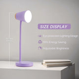 Touch Dimmable LED Desk Lamp with Flexible Gooseneck for Home Office
