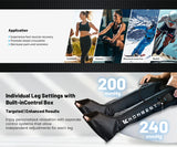 Leg Massager Air Pneumatic Compression Boots Athlete Pump Controller