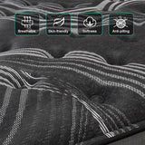 12" Gel Memory Foam Hybrid Pocket Spring Mattress Twin Full King Queen