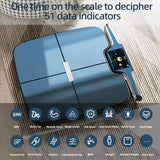Smart Scale FSA&HSA Eligible, 8 Electrodes Digital Bathroom Scale for Body Weight and Fat, BMI,