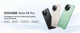 DOOGEE Note59 Pro 5G Smartphone 32GB 256GB 6.75" HD+ 120Hz Display