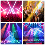 Somspot 2PCS 150W LED Lighting Projector for Party Concert Theater Bar