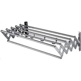 Wall-Mounted Laundry Drying Rack for Clothes,Towels, and Shoes Adjustable